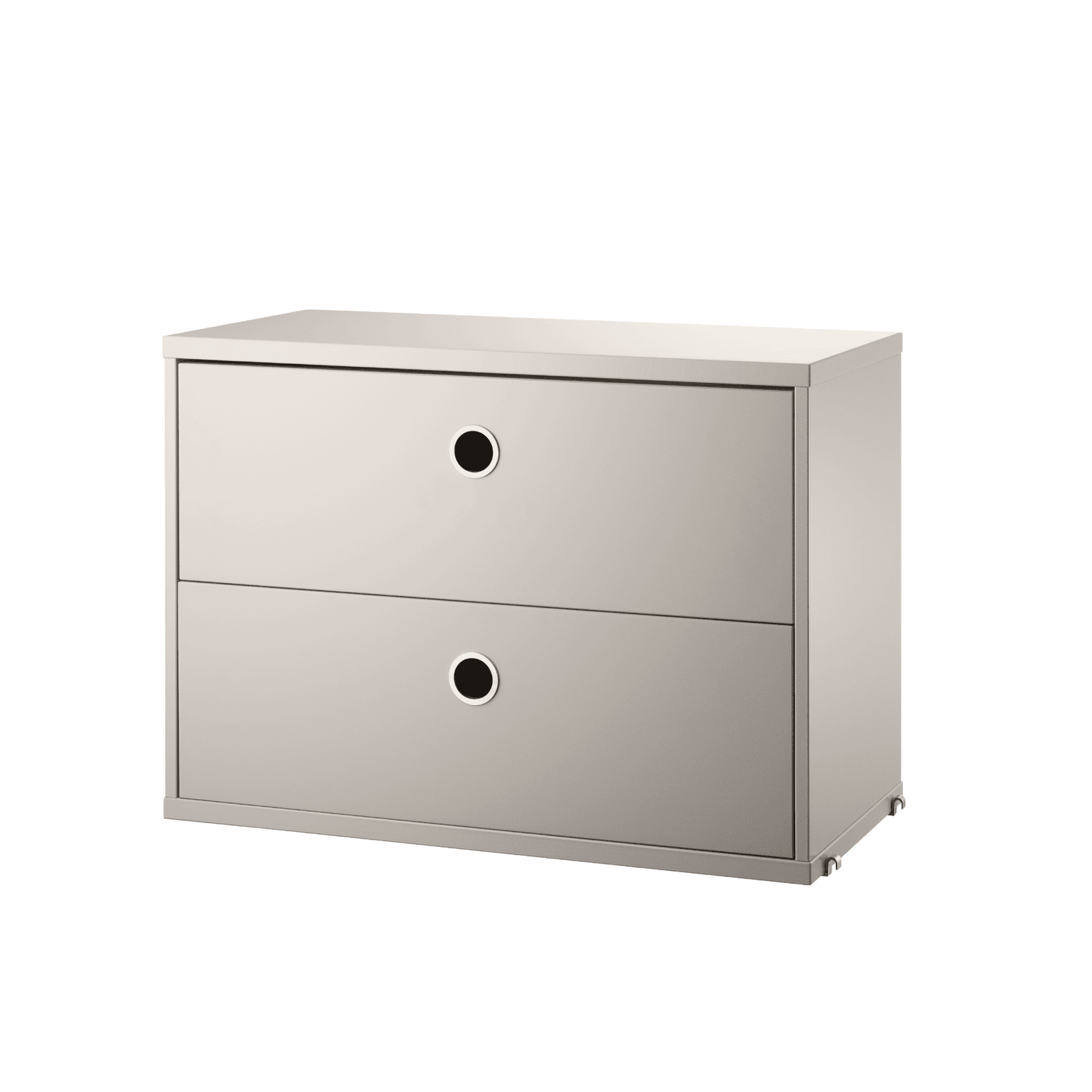 Chest of drawers w58 x d30 x h42 cm Beige