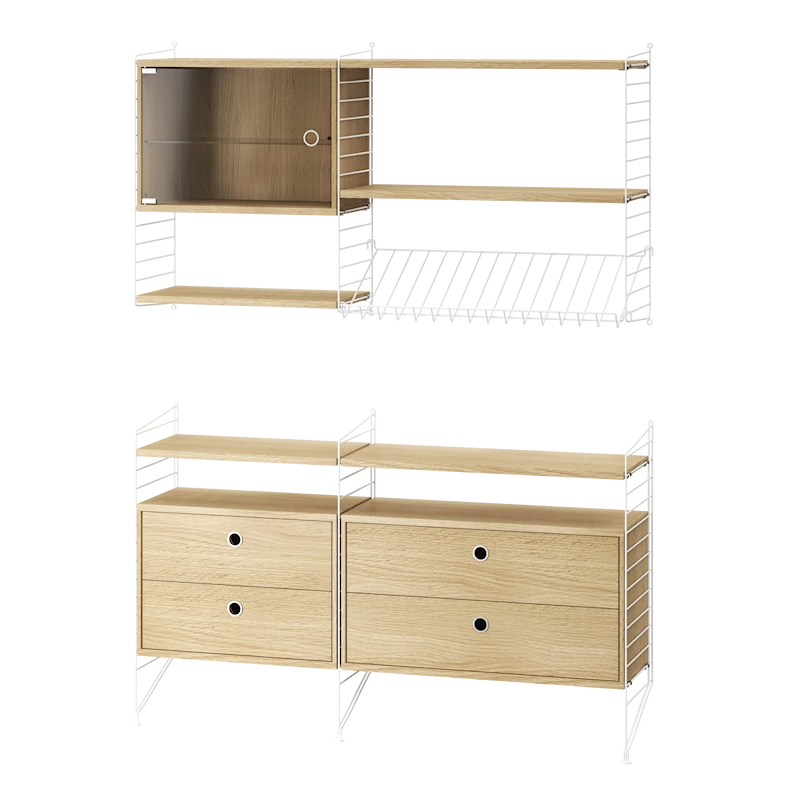 Living room T White/Oak