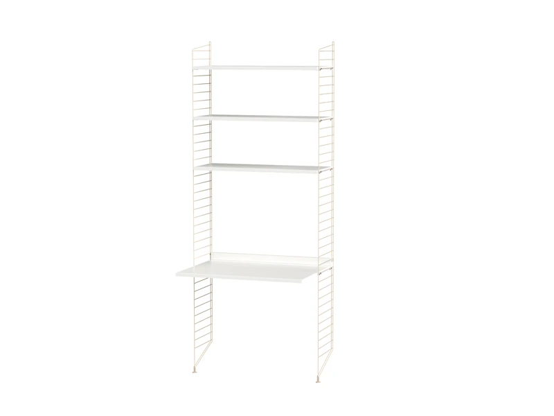 Chambre d'enfant C Beige/Blanc