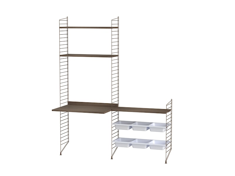 Kids room E Brown/Walnut