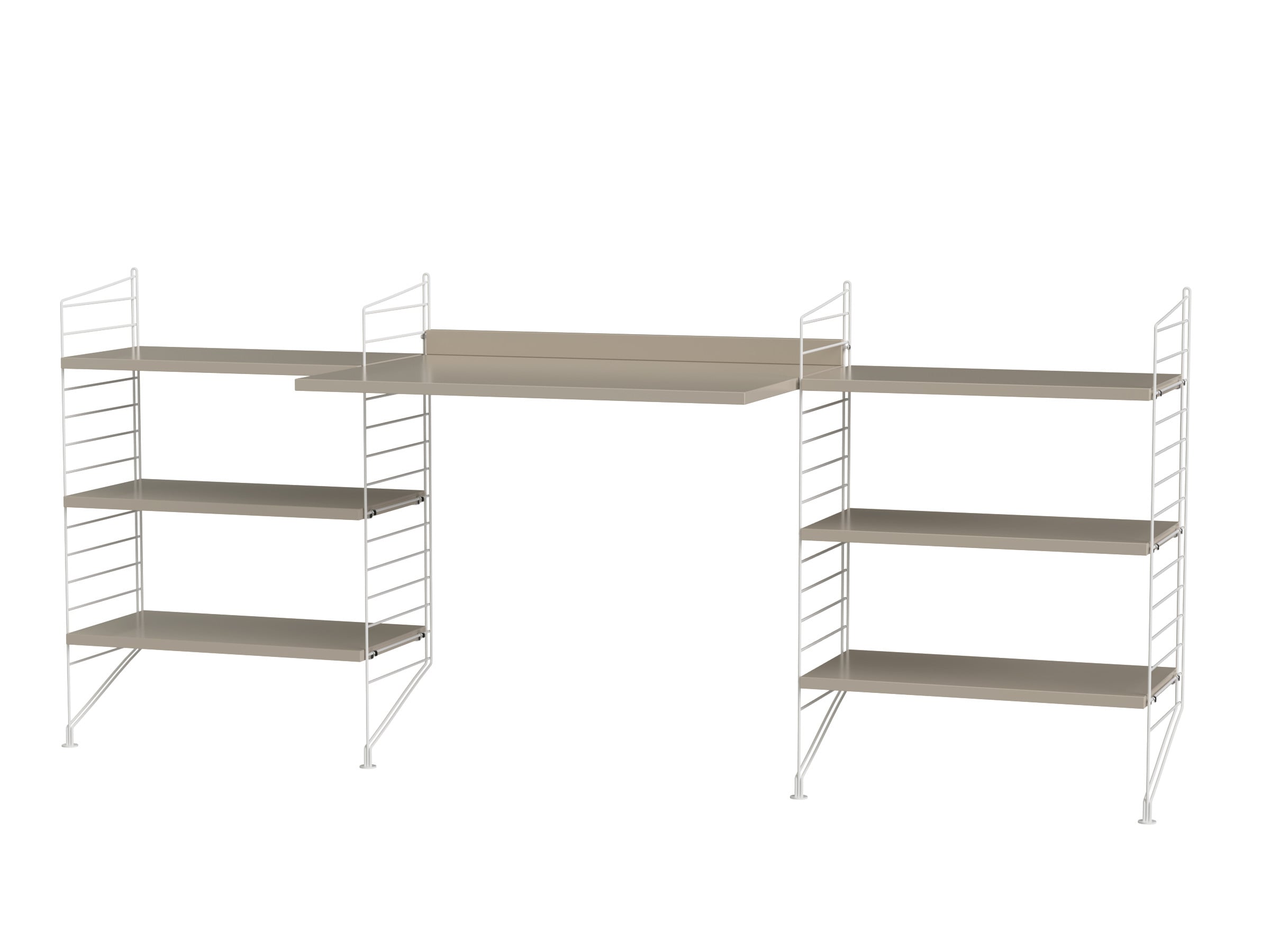 Workspace D White/Beige