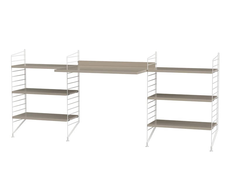 Workspace D White/Beige