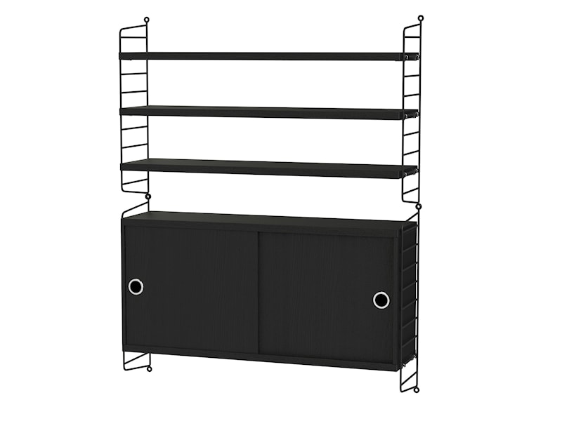 リビングルーム I ブラック/ブラック ステインド アッシュ