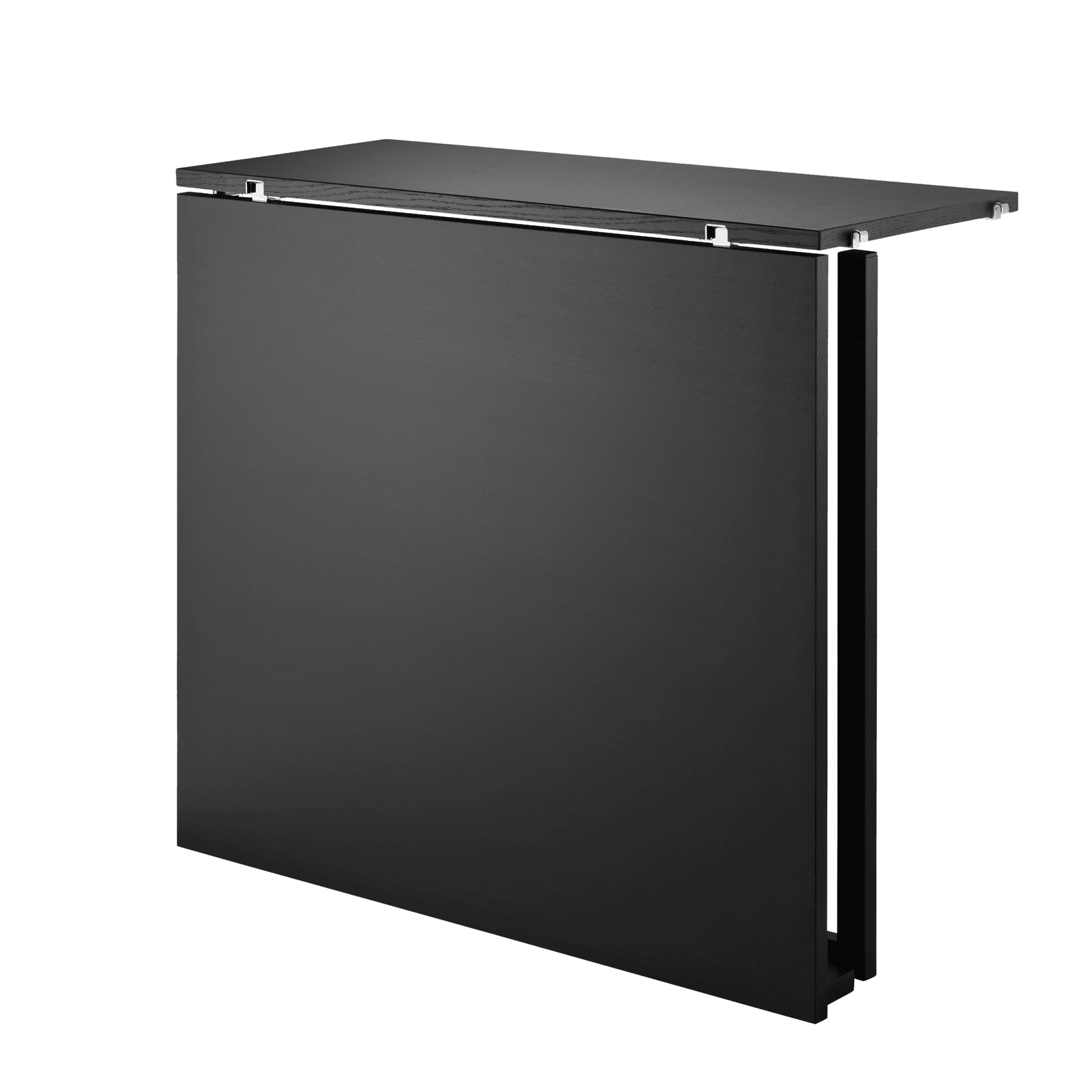 Folding tables w78 x d30 x h71 cm Black stained ash/Black