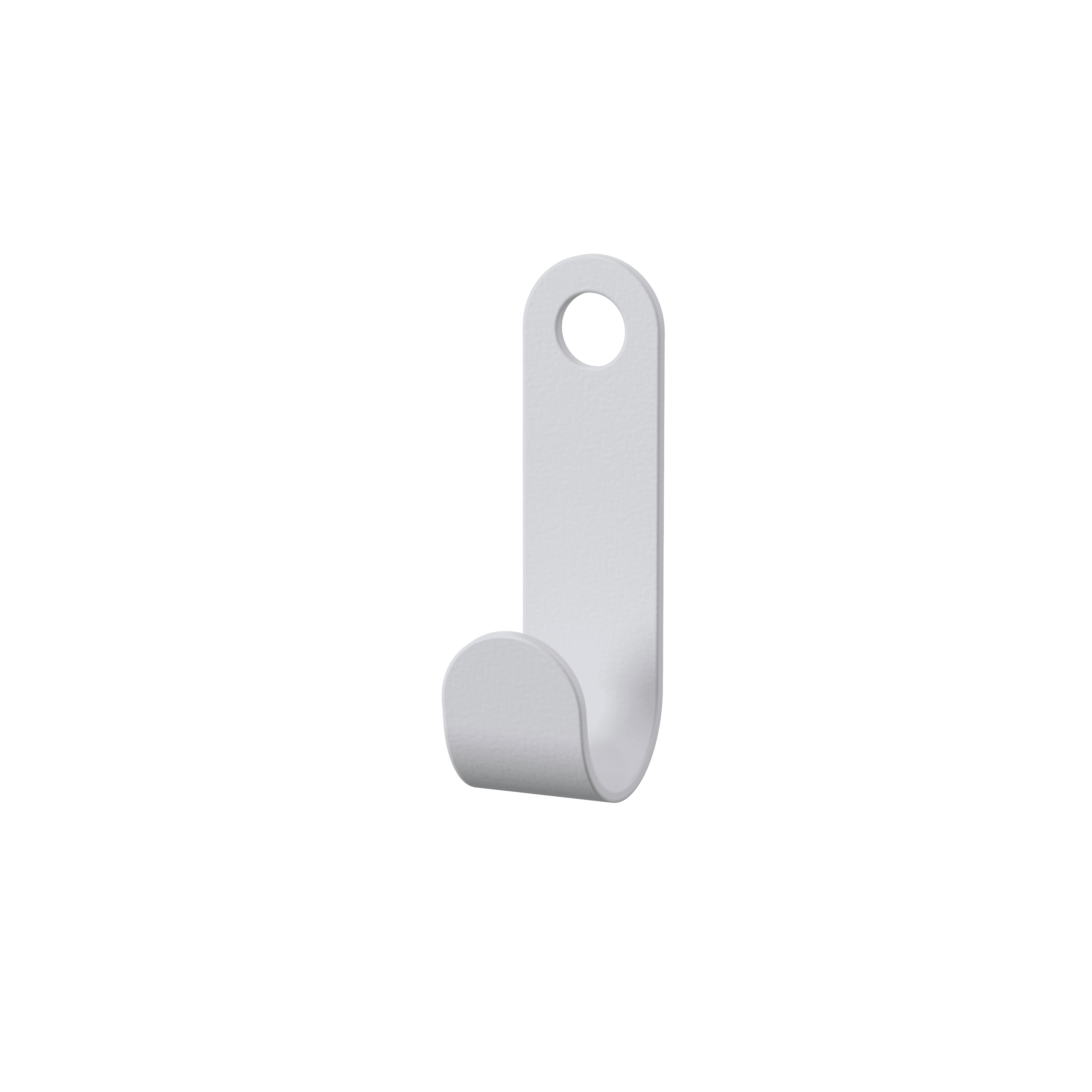 Hook Light grey RAL 7047