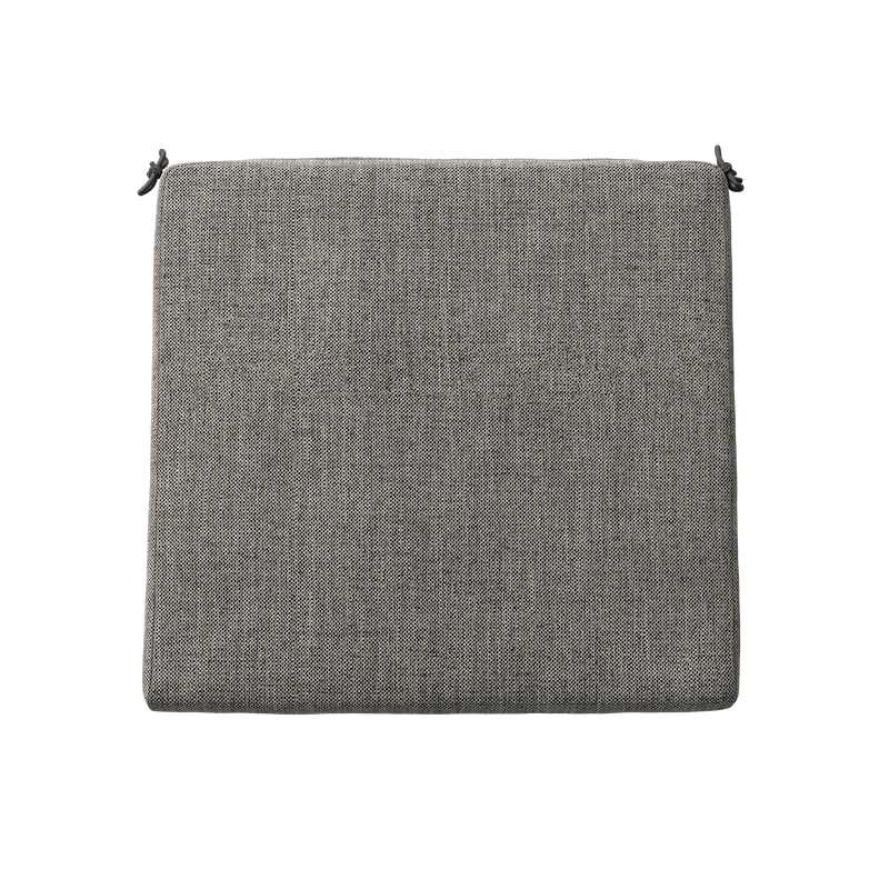 Seat Cushion, Chair 1, Brewery, High Tech - Black melange, 100% Recycled Olefin