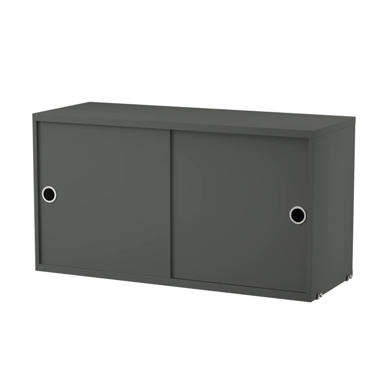 Cabinet with sliding door