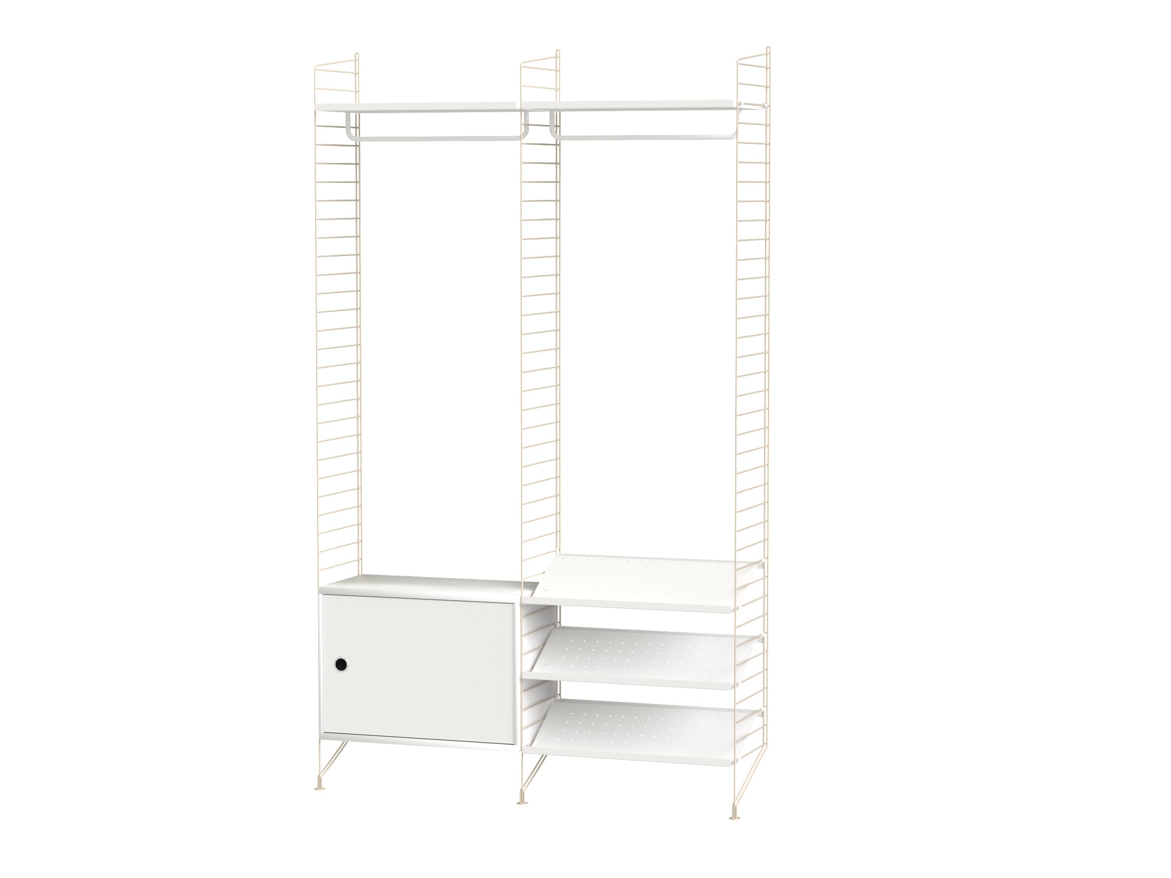 Hall S Beige/Vit