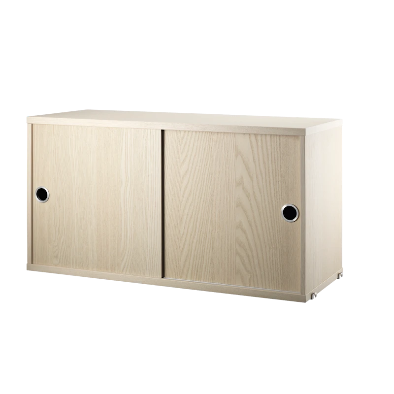 Cabinet with sliding door