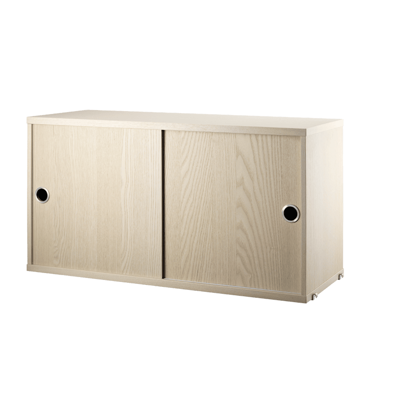 Cabinet with sliding door