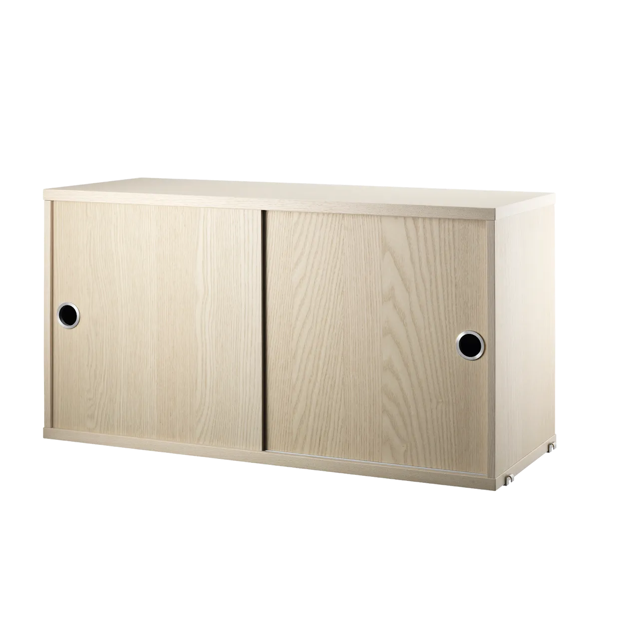 Product Image for String Skåp med skjutdörrar B78 x D30 x H42, Ask