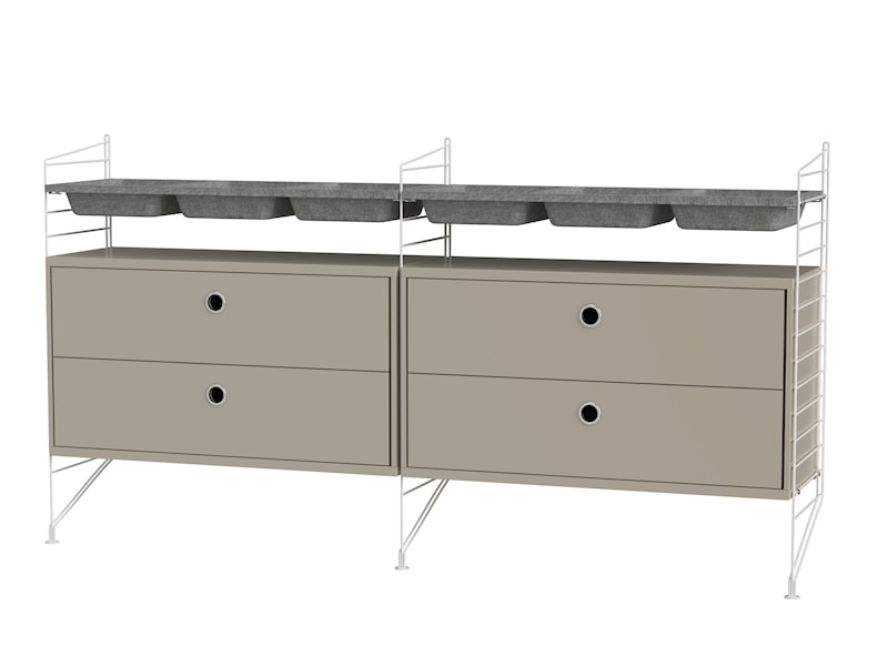 Chambre G Blanc/Beige