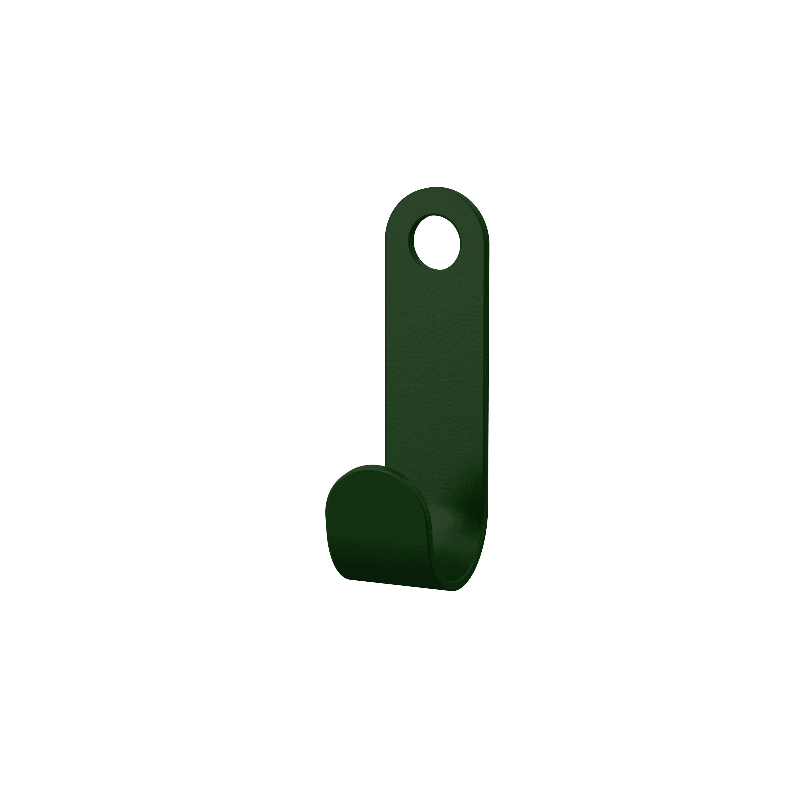Hook Chrome green RAL 6020