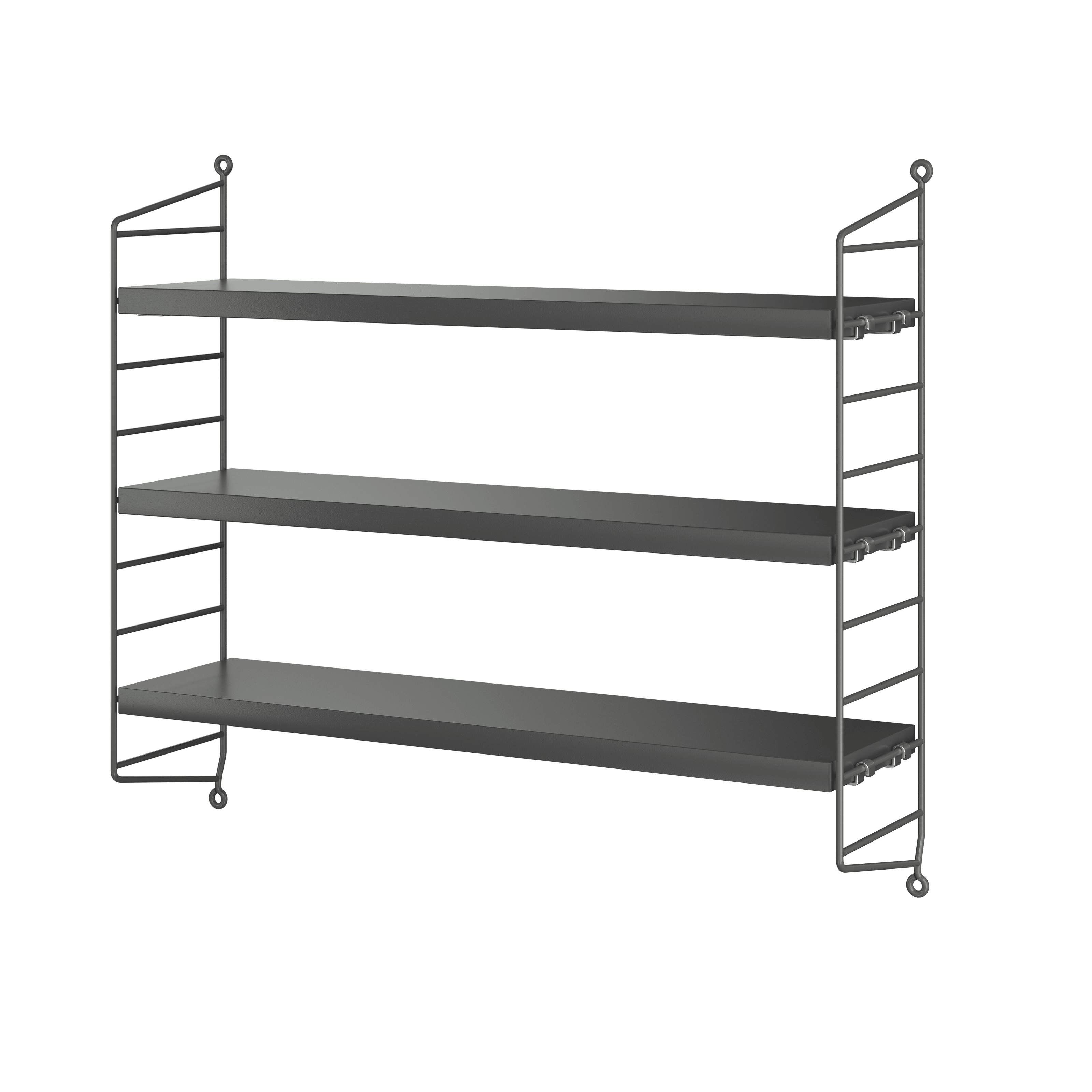 String® Pocket w60 x d15 x h50 cm Dark grey/Dark grey