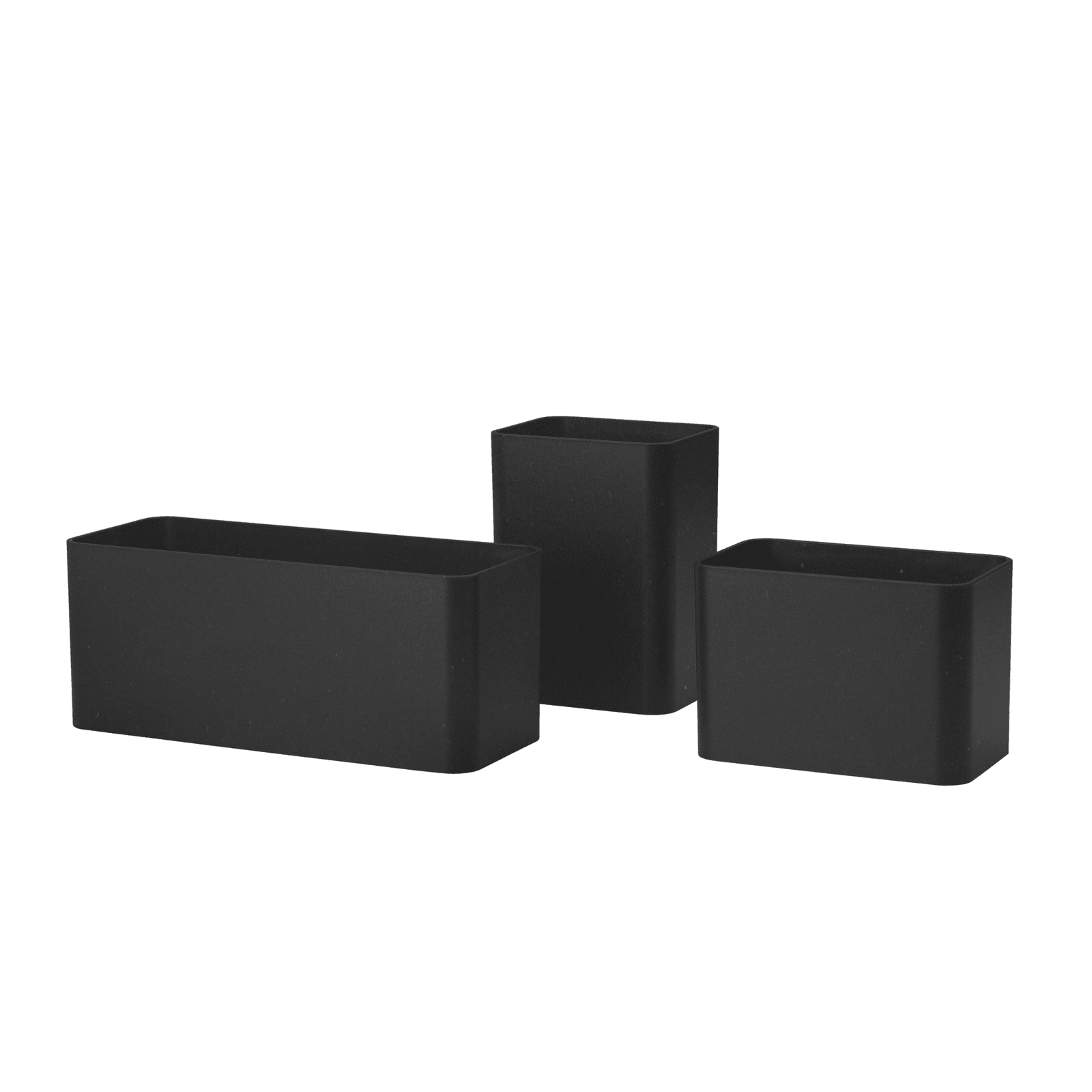 Organizers w9 x d7 x h8 cm Black