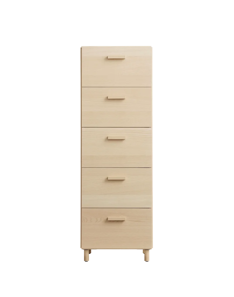Relief Chest of drawers, tall | String Furniture