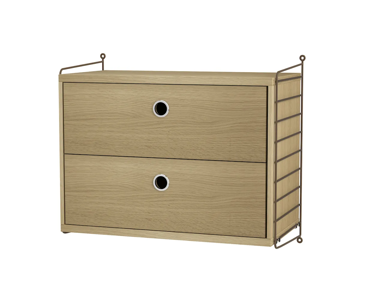 Product Image for String Sovrum A Brun/Ek Nattduksbord med lådhurts