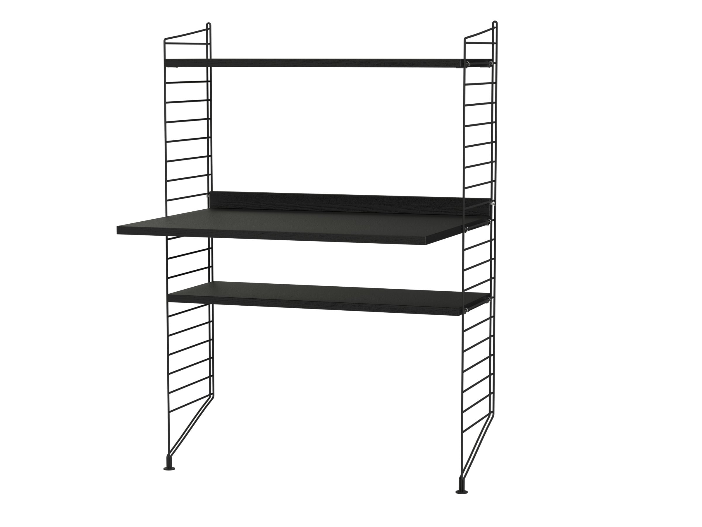 Workspace H Black/Black stained ash