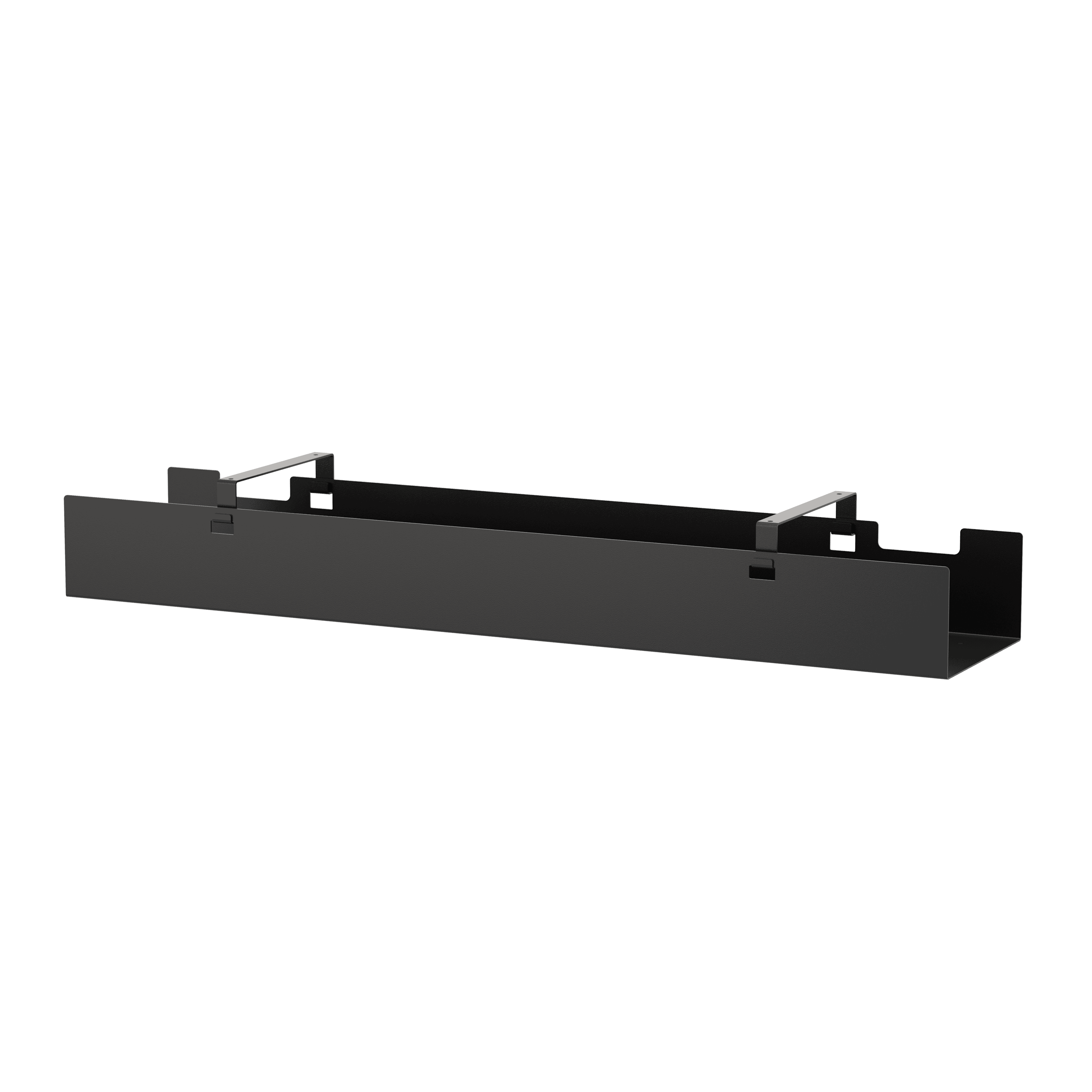 Cable tray w90 x d19.5 x h13 cm Black