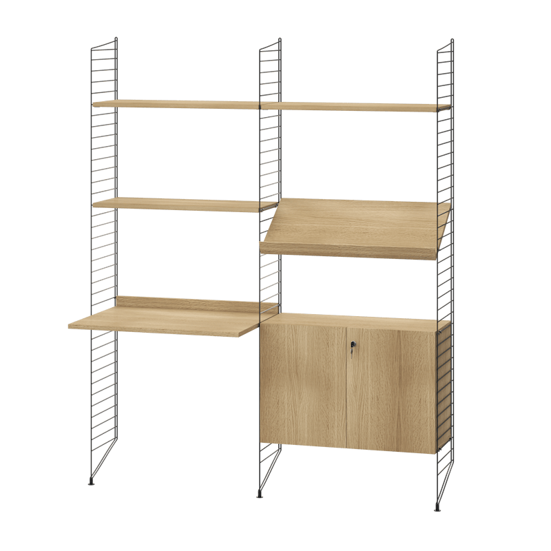 Workspace I Black/Oak