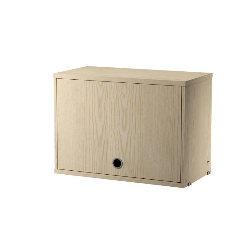 Cabinet with flip door