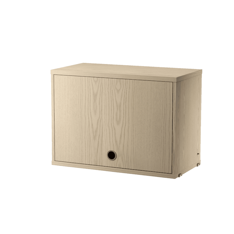 Cabinet with flip door