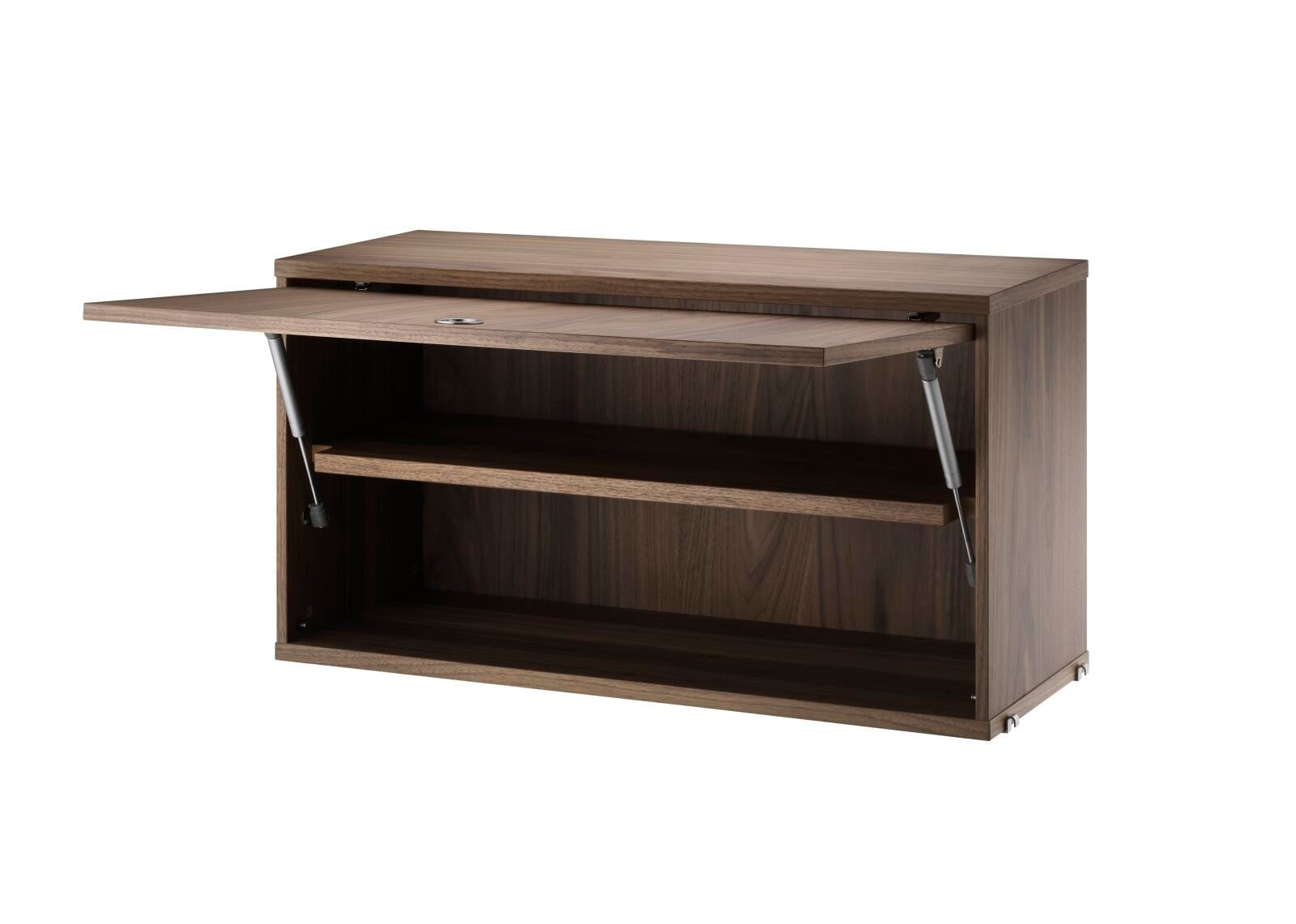 Cabinet with flip door