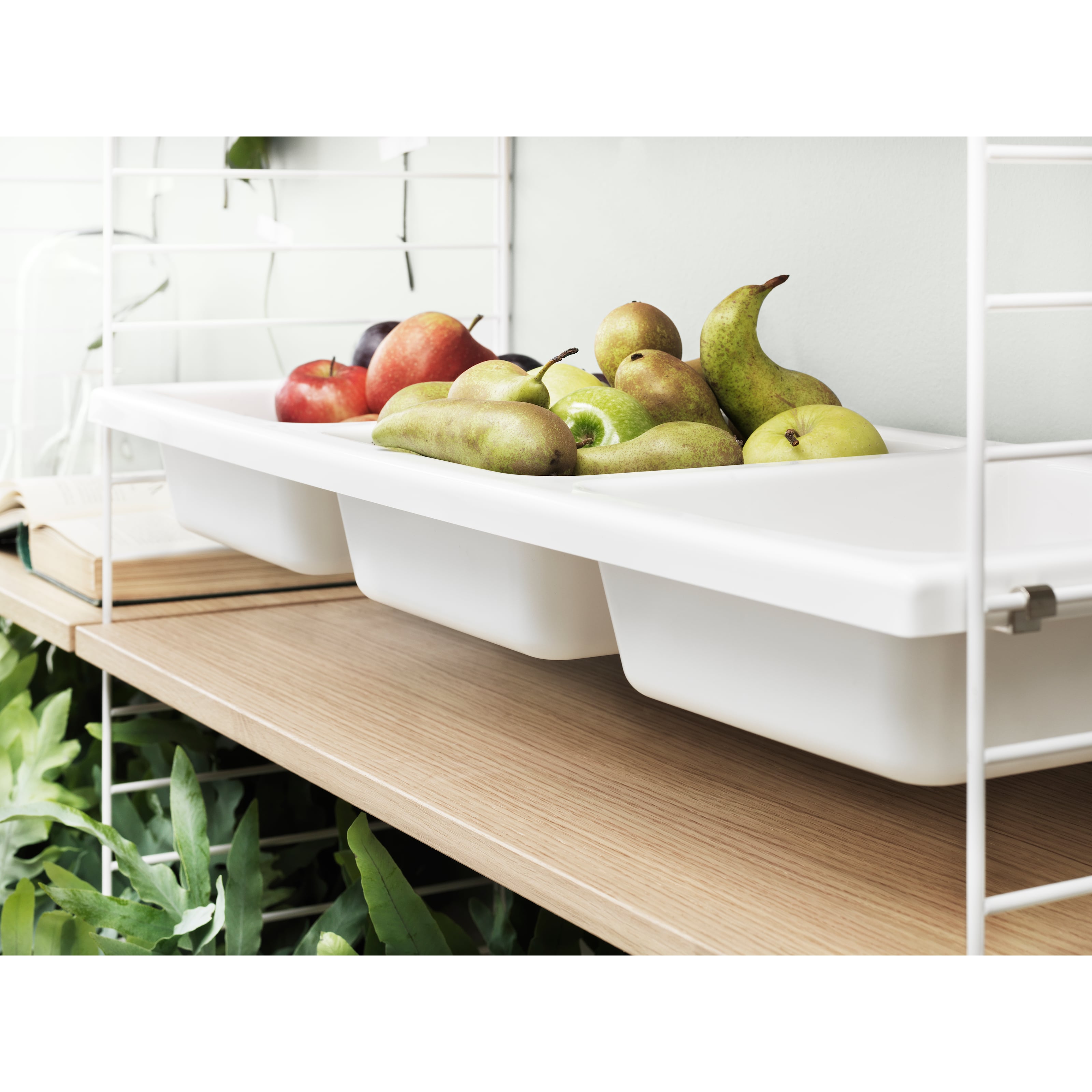 볼 선반 1-pack 78x9x30 흰색