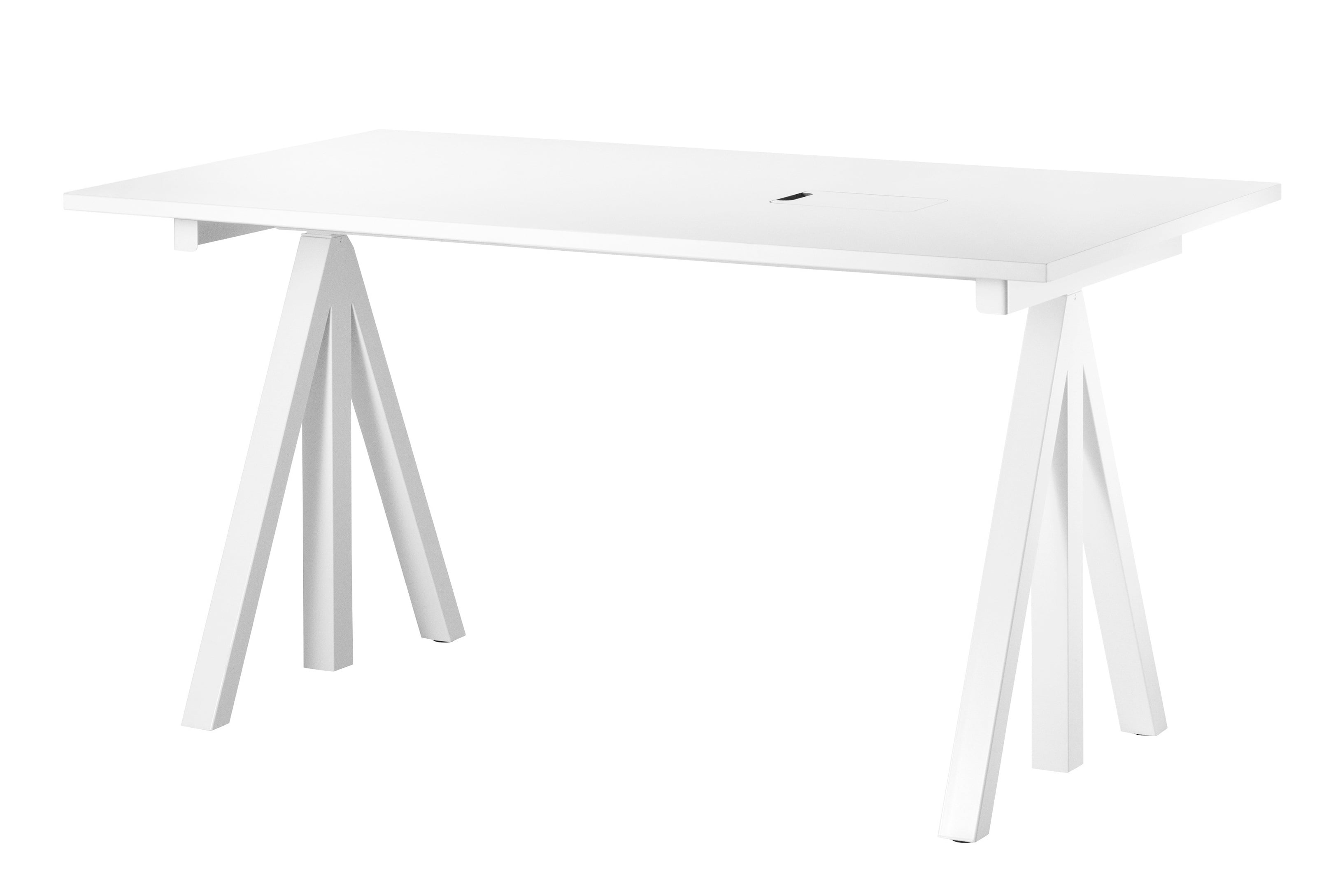 Work desks 140x78 White/White laminate