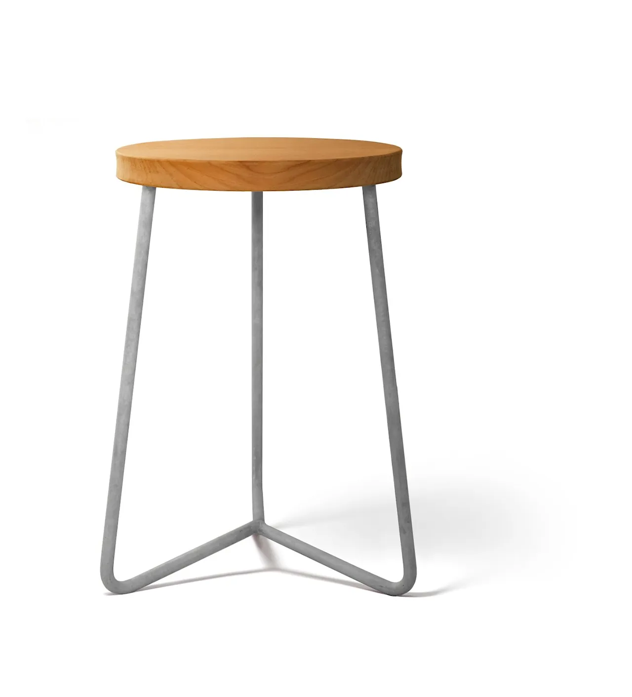 Pall V1 45 - Obehandlad teak med varmförzinkat stativ
