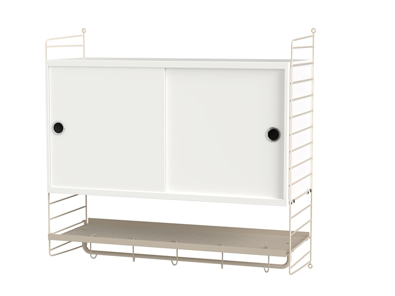 Chambre F Beige/Blanc