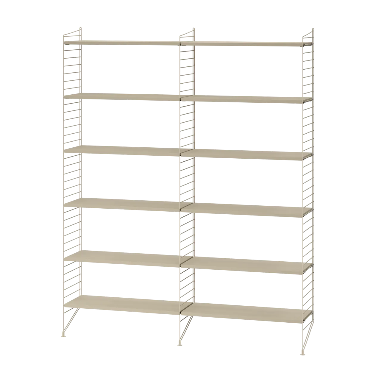 Product Image for String Vardagsrum A Beige/Beige Bokhylla i två sektioner