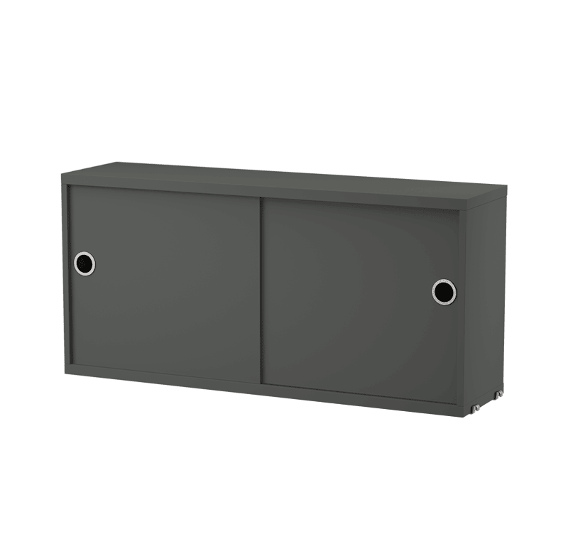 Cabinet with sliding door