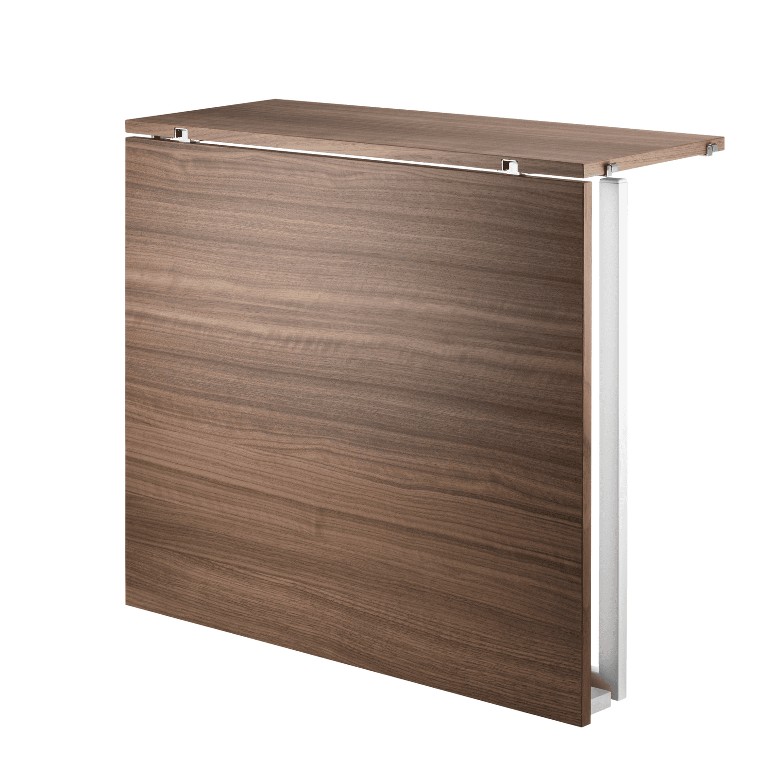 Folding tables w78 x d30 x h71 cm Walnut/White