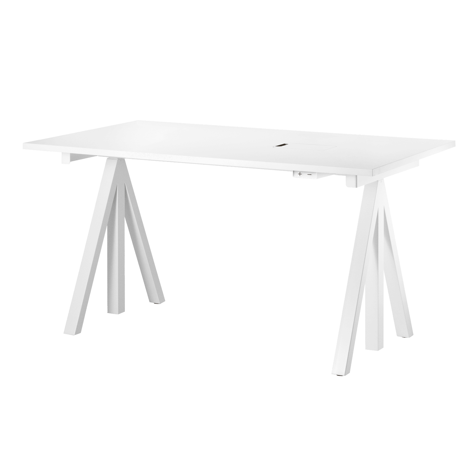 Desktop w140 x d78 cm White laminate