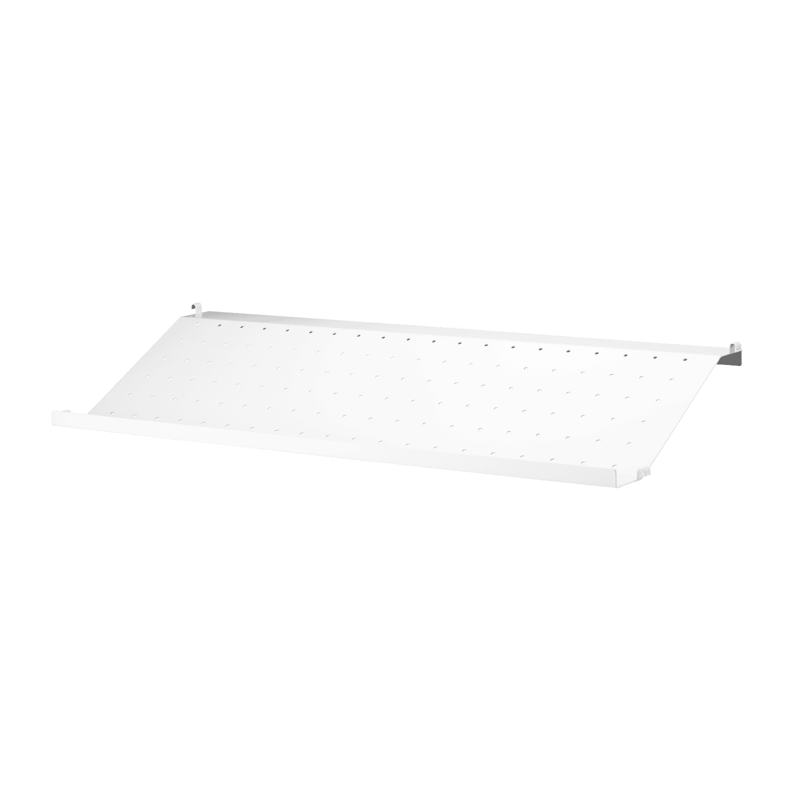 Shoe shelves w78 x d30 x h10 cm White