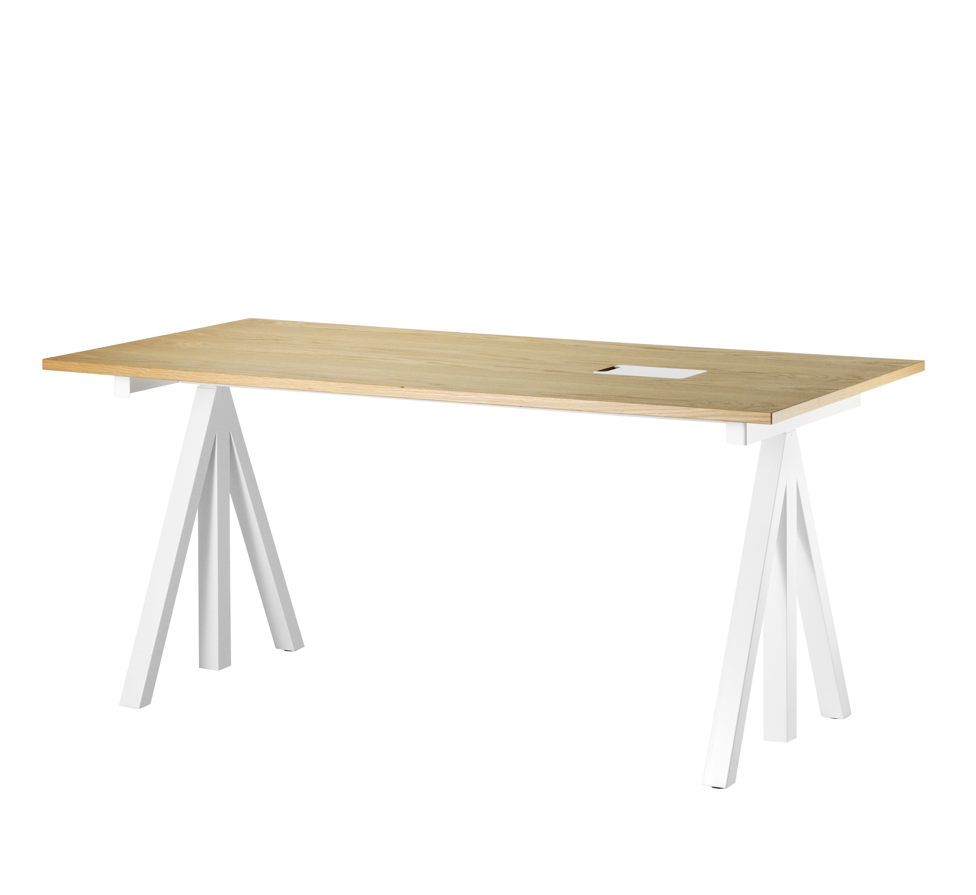 Work desks 160x78 White/Oak