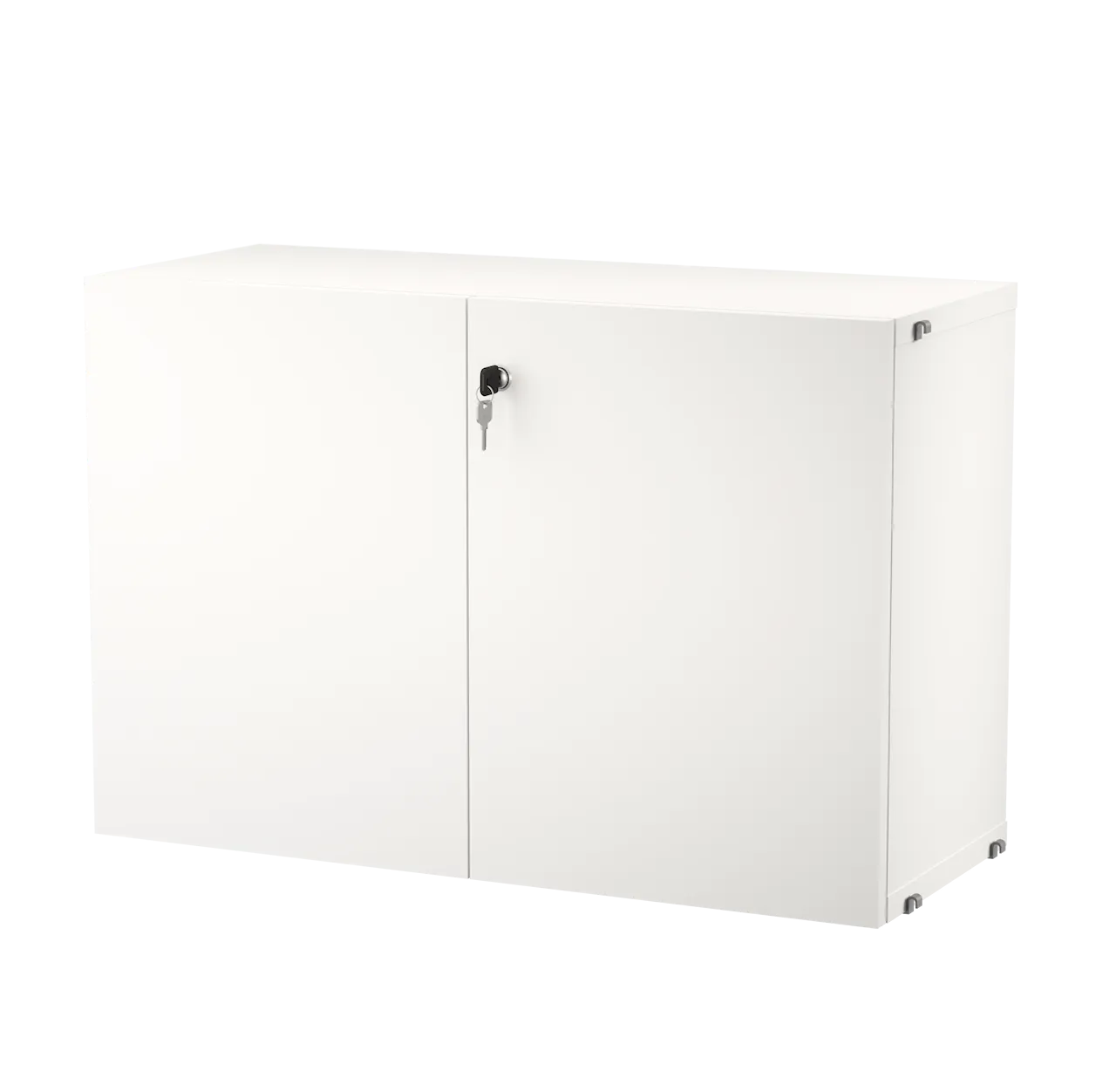 Product Image for String Skåp med lås B78 x D32.2 x H52, Vit