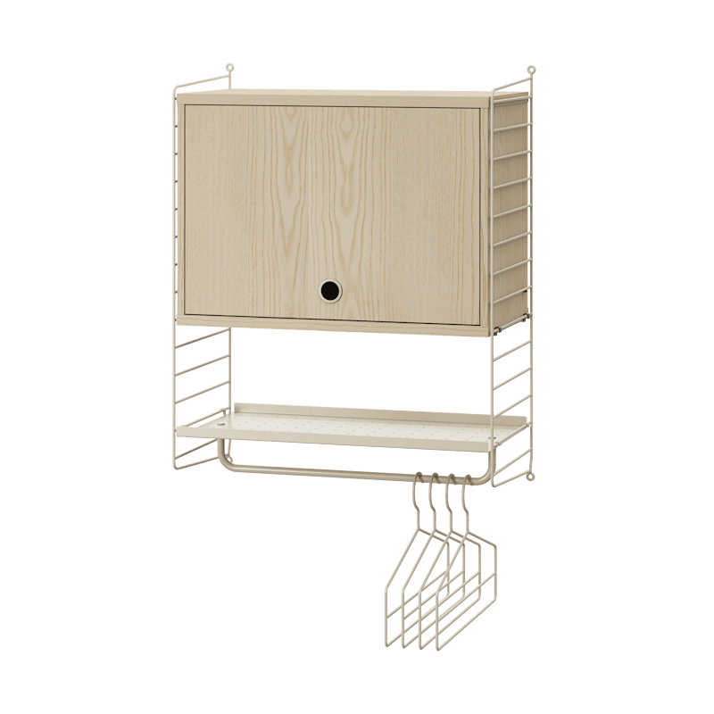 玄关 V 米色/白蜡木色