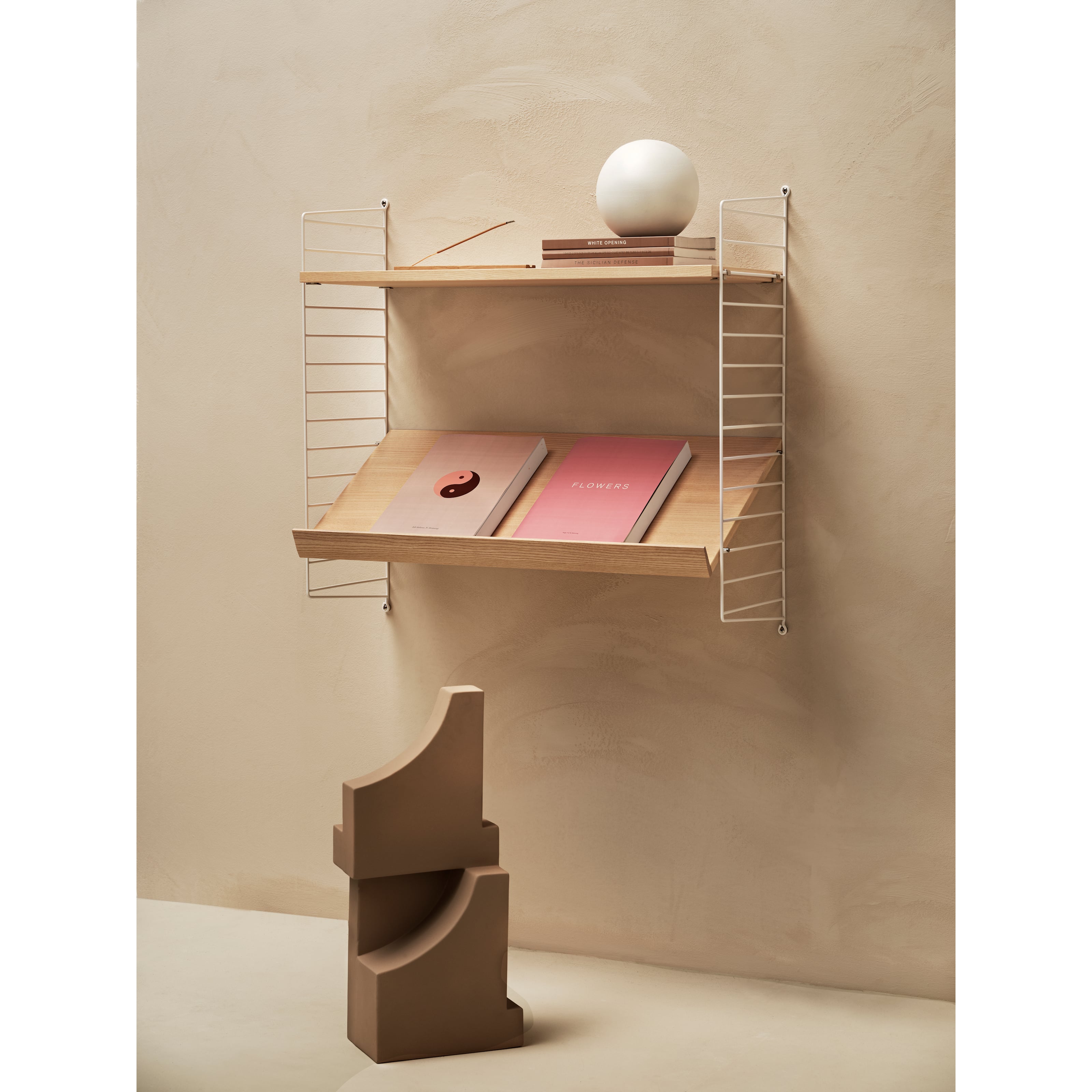 Magazine shelves solid