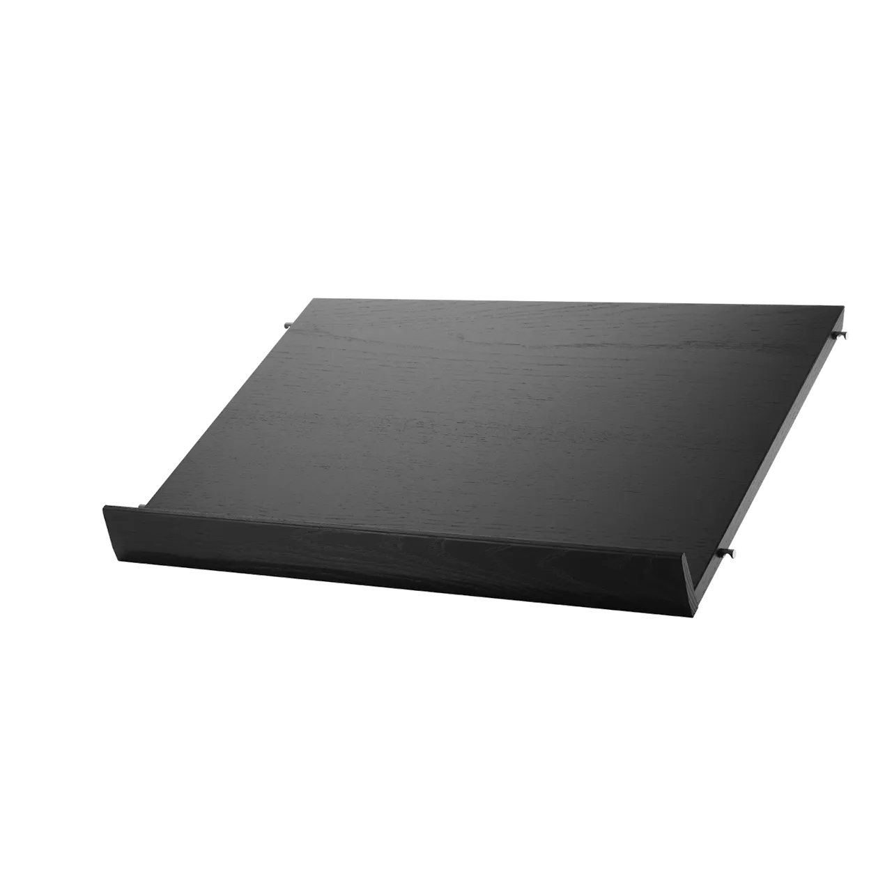 Product Image for String Tidskriftshylla trä B58 x D30 x H15, Svartbetsad ask