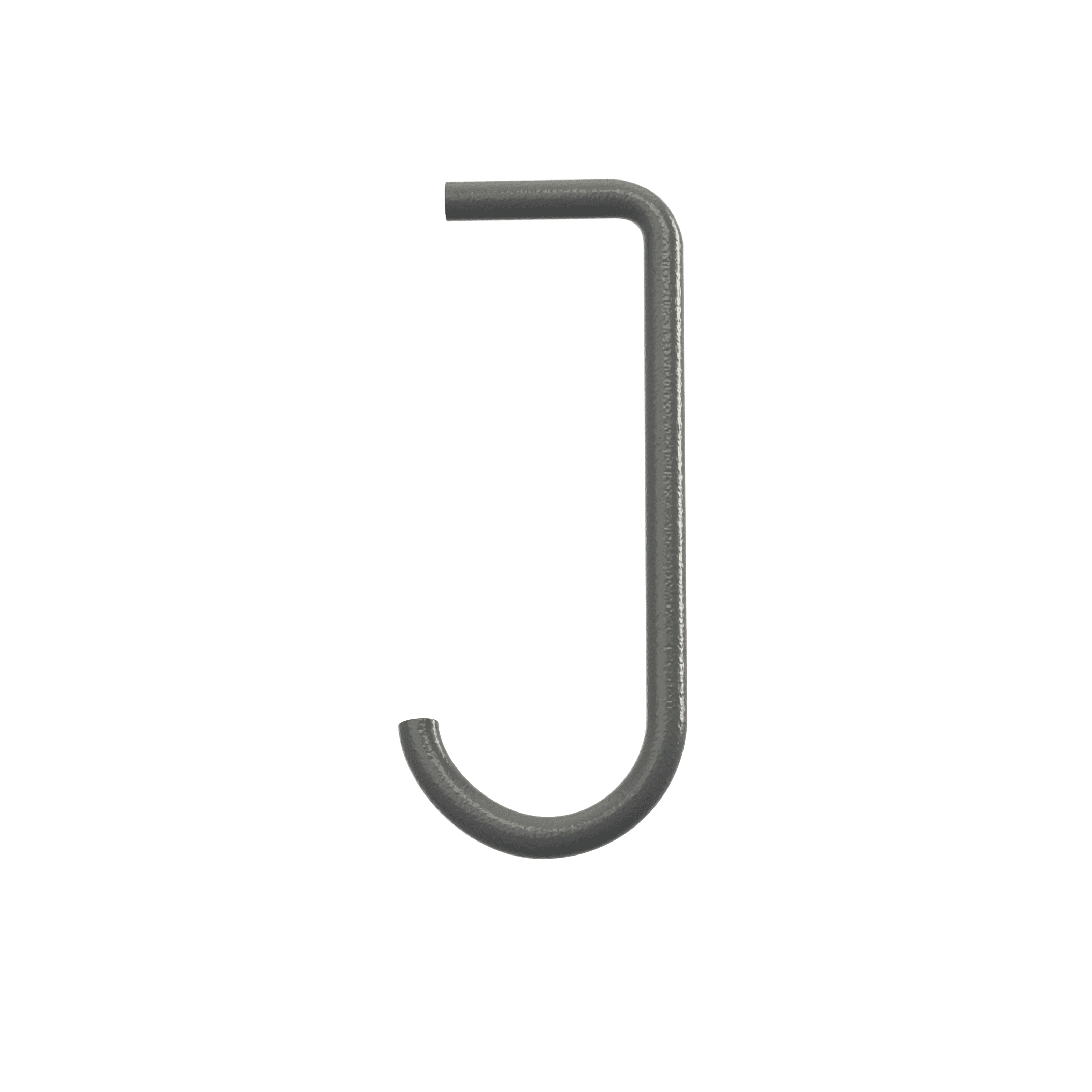 Hooks h8 cm Dark grey