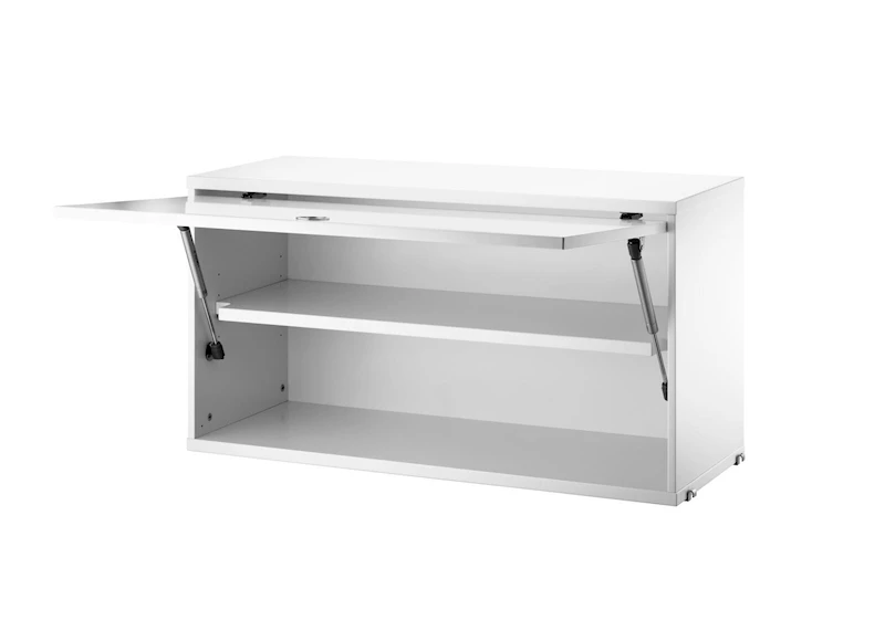 Cabinet with flip door