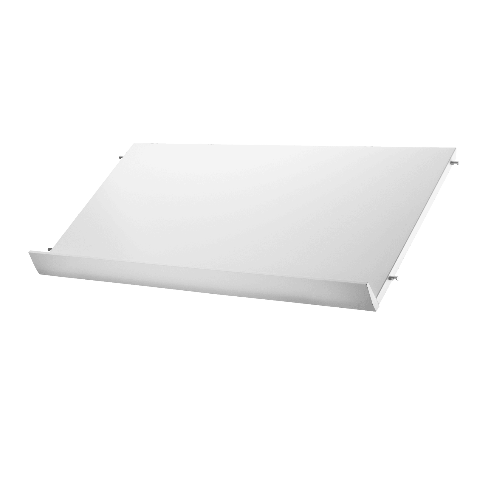 Magazine shelves solid w78 x d30 x h15 cm White