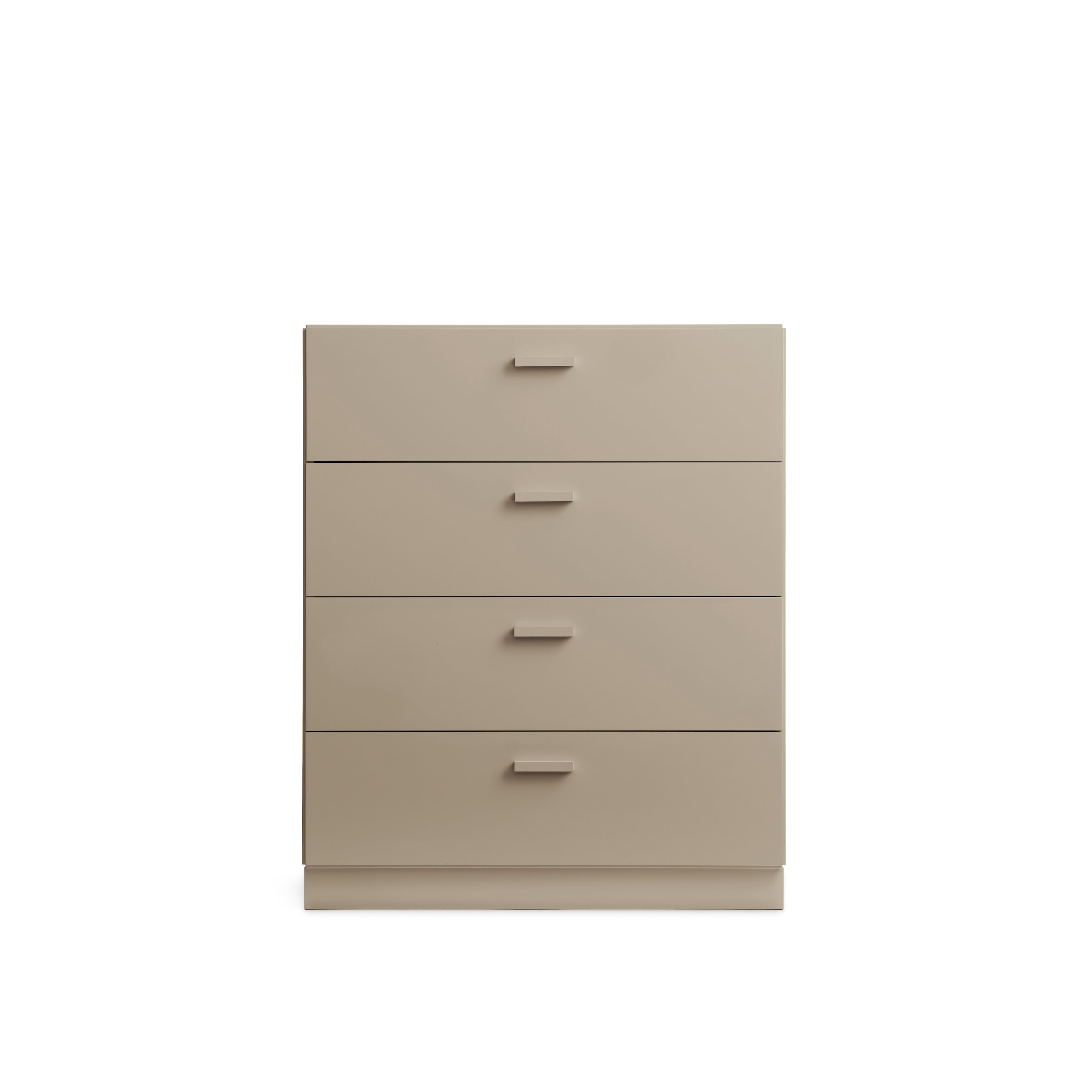 Relief Chest of drawers, wide  Beige