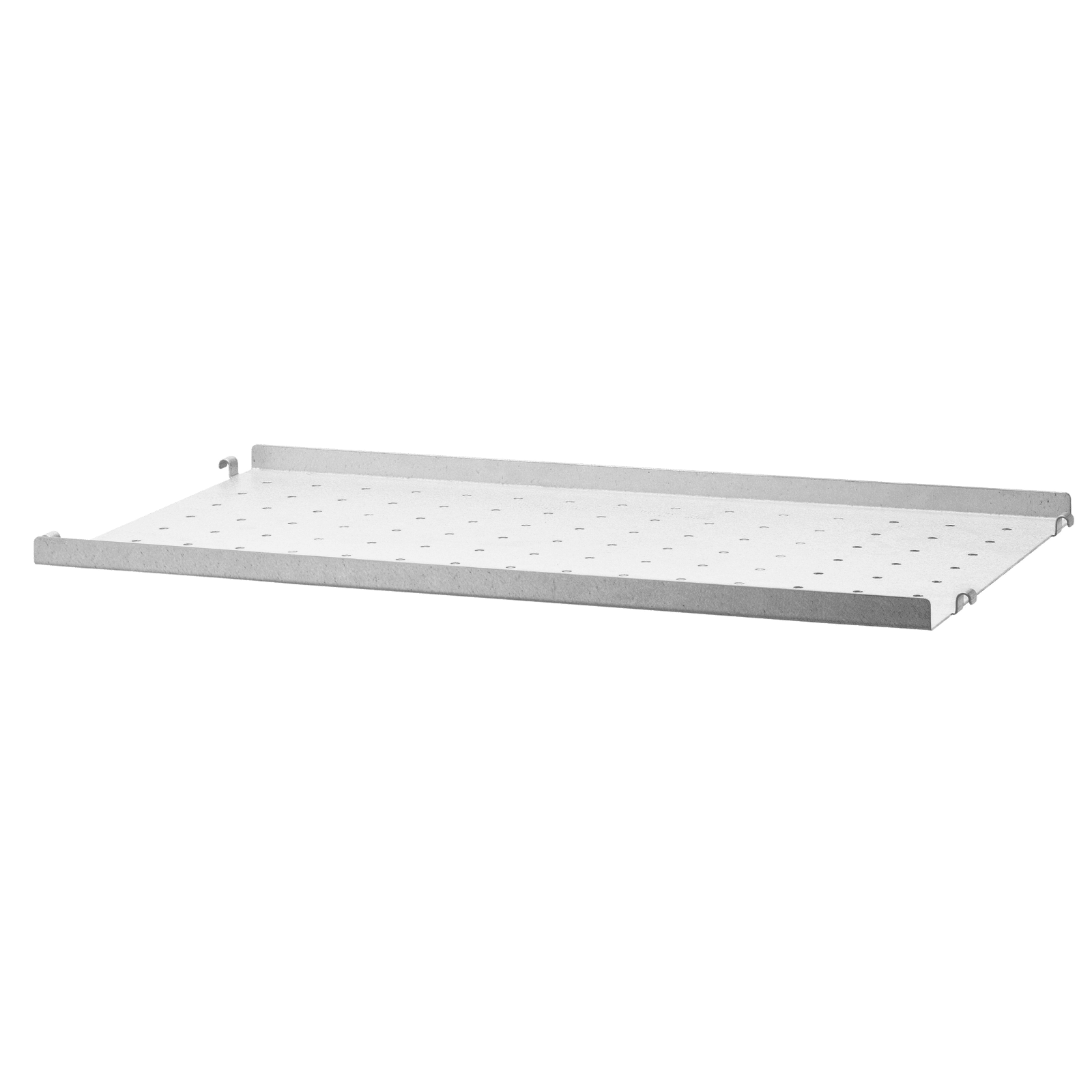 Shelves galvanized w58 x d30 cm Galvanized