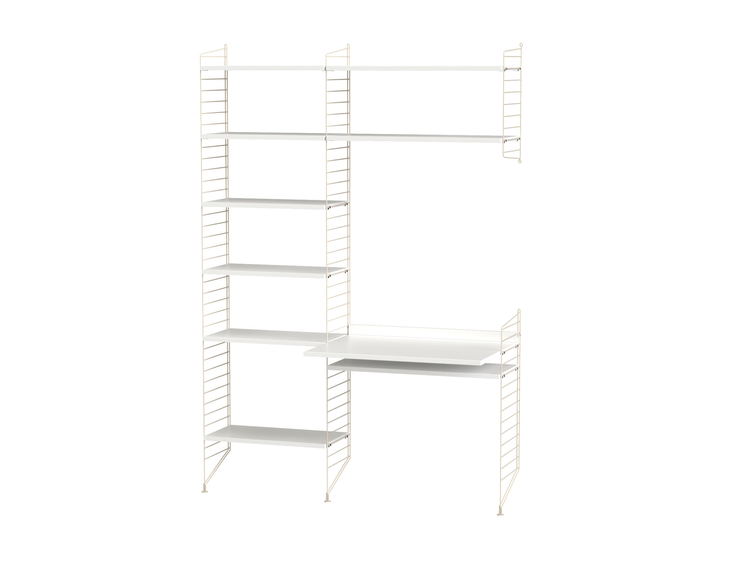 Workspace G Beige/White