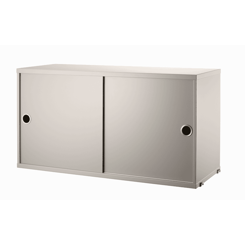 Cabinet with sliding door