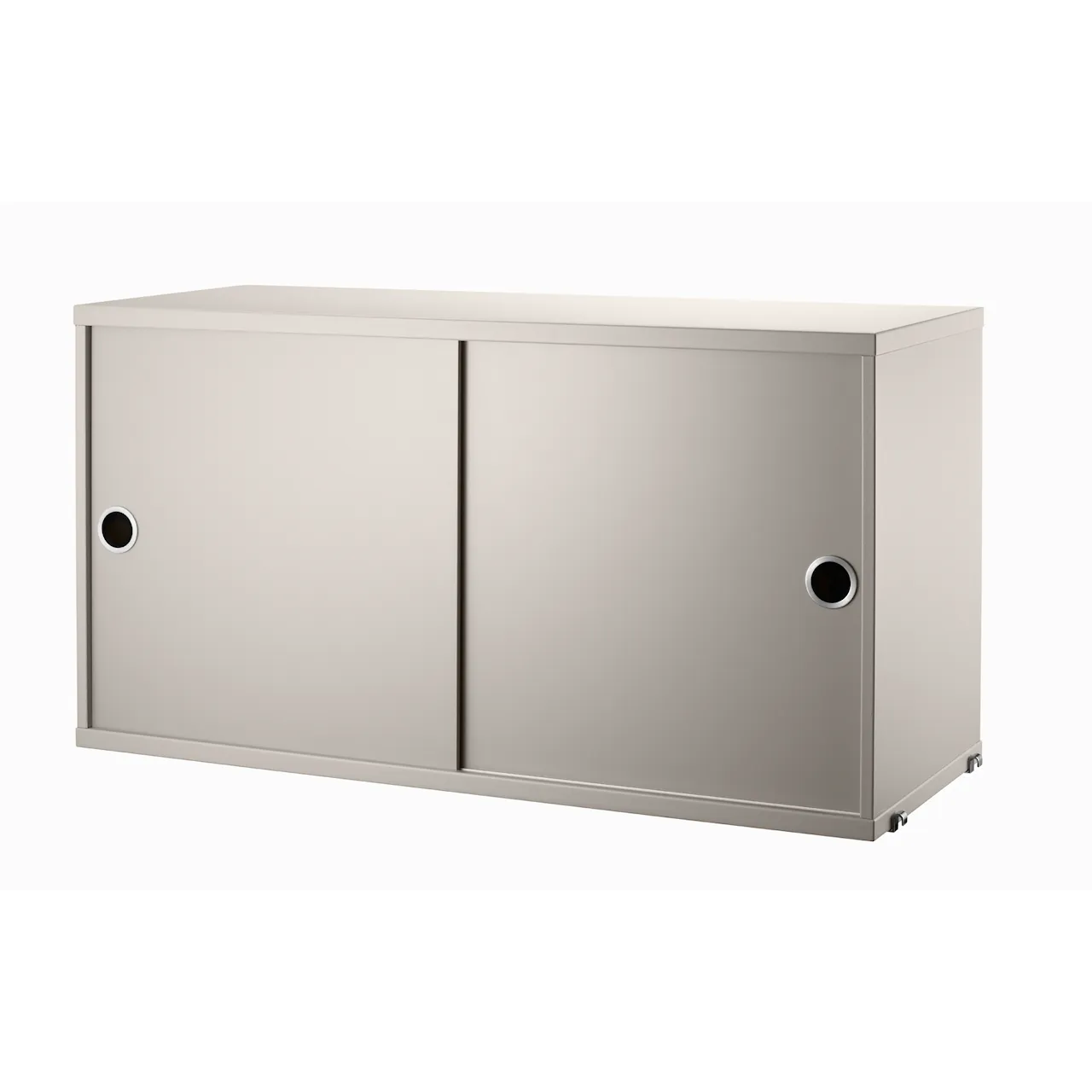 Product Image for String Skåp med skjutdörrar B78 x D30 x H42, Beige