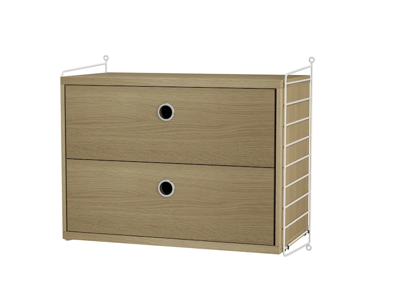 Bedroom A White/Oak